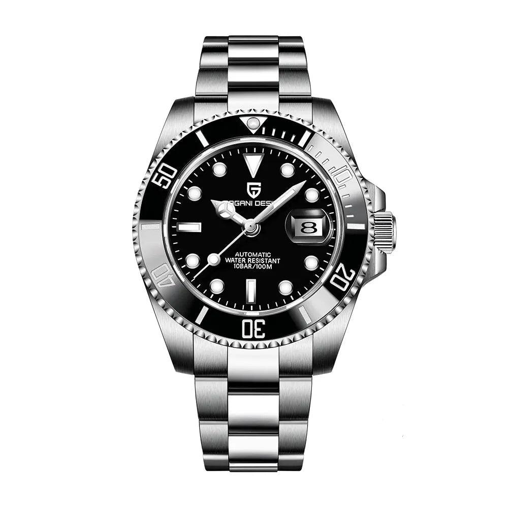 Pagani Design "1661" - Montre Hommage Submariner Automatique Homme 40mm - Heritage Time